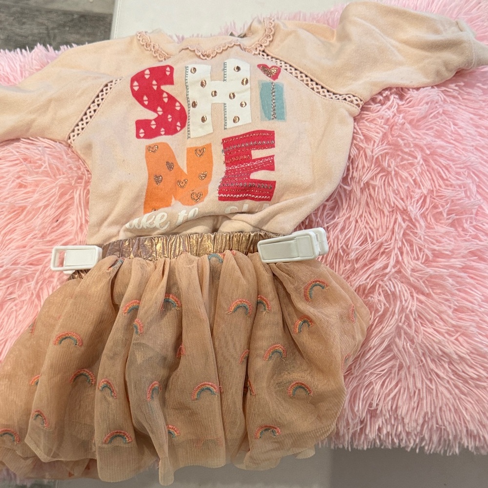 Peek Kids Matching Set - Pink and Peach